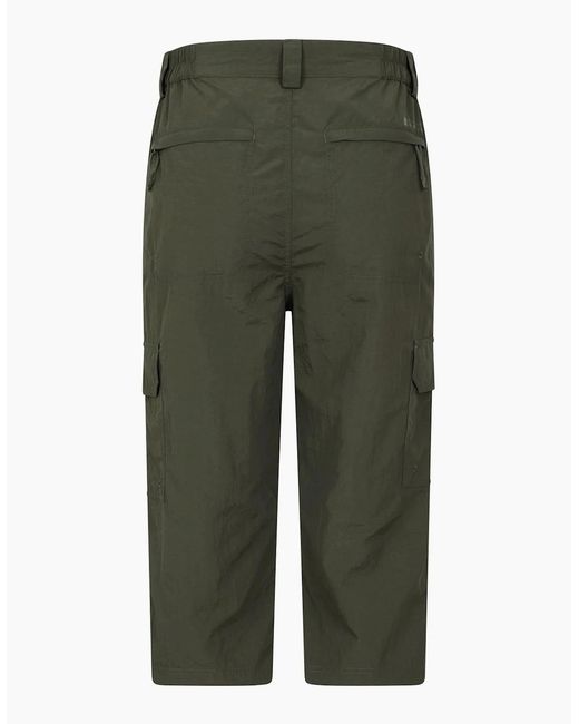 Mountain Warehouse Green Explore 3/4 Shorts for men
