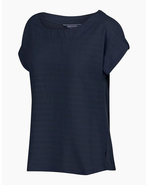 Regatta Blue Ladies Adine Stripe T-Shirt