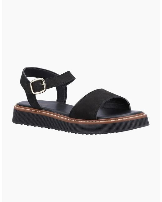 Hush Puppies Black Cassie Sandals