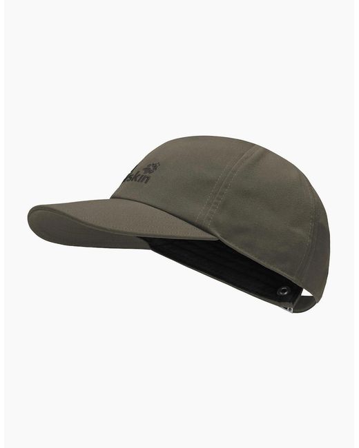Jack Wolfskin Green Uv Protect Baseball Cap