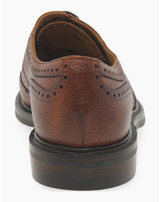 Cheaney Brown Hythe Formal Lace Up Shoes for men