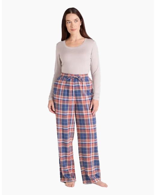 Mountain Warehouse Blue Ladies Flannel Lounge Pants