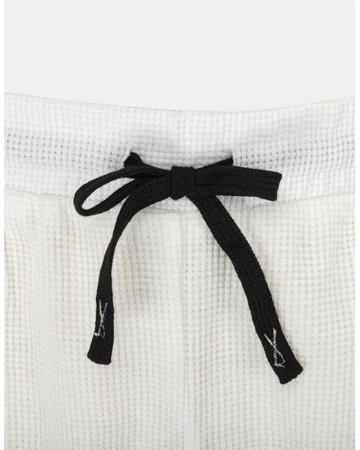 Fabric White Shorts for men