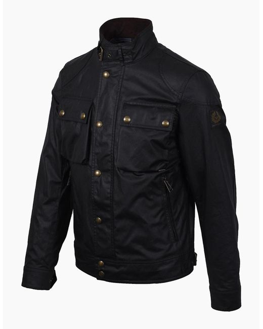 Belstaff Black Racemaster Jacket for men