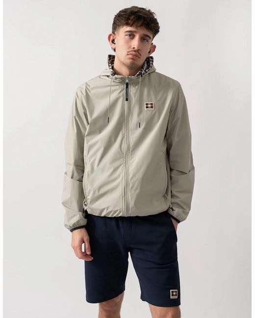 Aquascutum Gray Rlg Badge Reversible Sailor Jacket for men