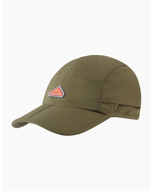 SealSkinz Green Poringland Foldable Spf Hiking Baseball Cap for men