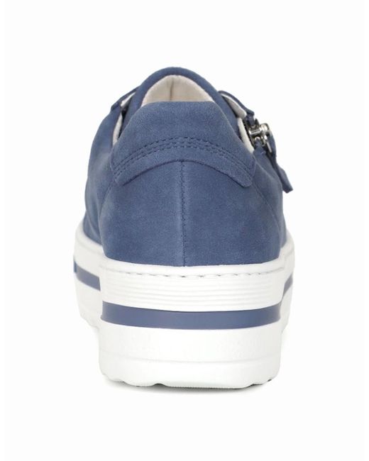 Gabor Blue Heather Casual Trainers