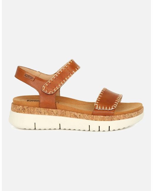 Pikolinos White Pollensa Sandals