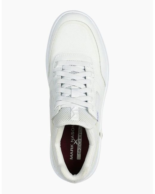 Skechers White Alphacup