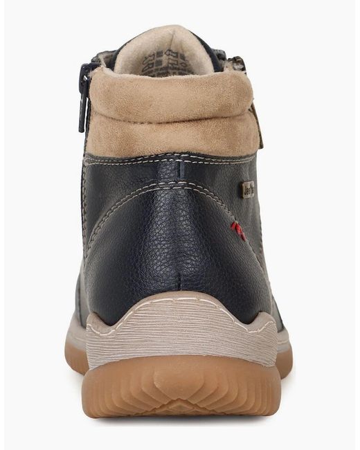 Softline Blue Dovedale Ankle Boots