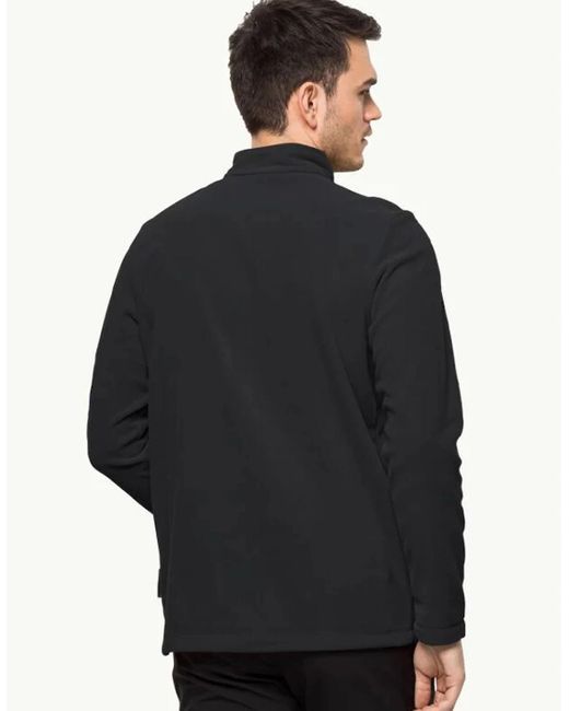Jack Wolfskin Blue Taunus Half Zip Jumper for men