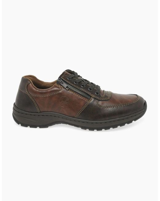 Rieker Brown Ambleside Casual Shoes for men