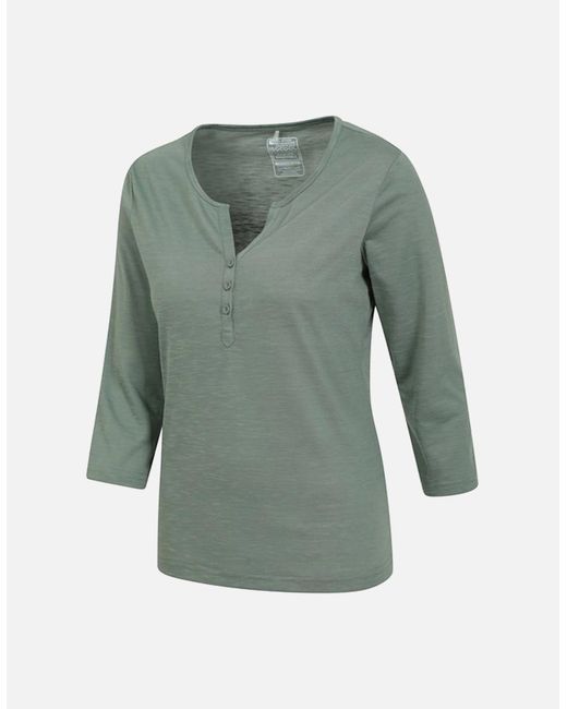 Mountain Warehouse Green Ladies Paphos Quick Dry Uv Protection Top