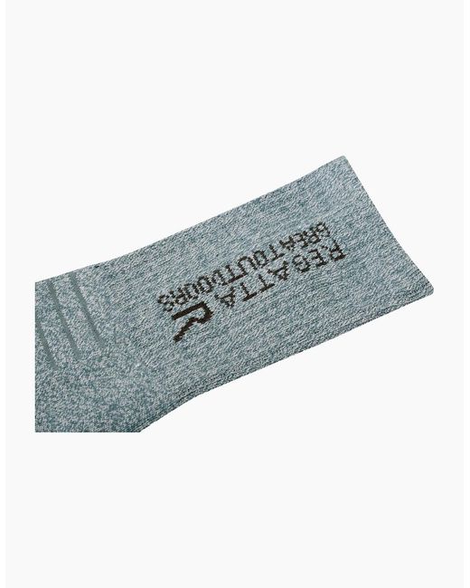 Regatta Blue Ladies Bamboo Crew Socks