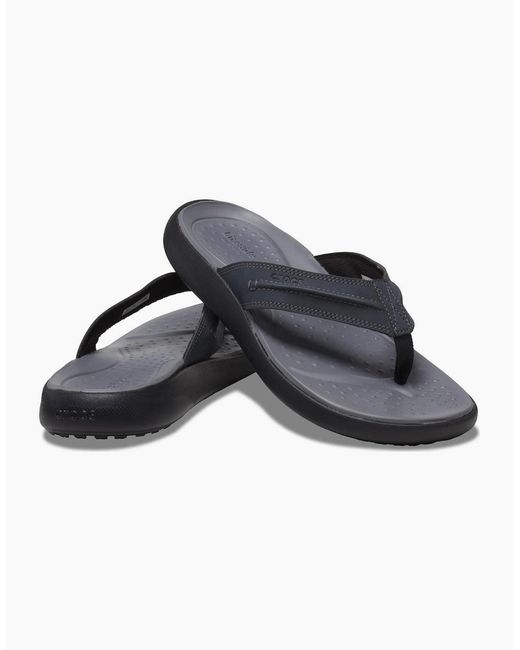 CROCSTM Blue Yukon Vista Ii Polyurethane Flip Flops for men