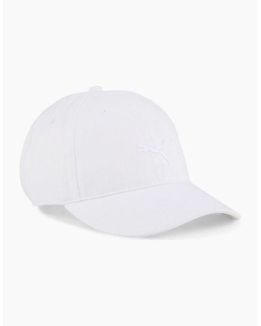 PUMA White Premium Ess Classic Bb Cap Baseball Adults for men