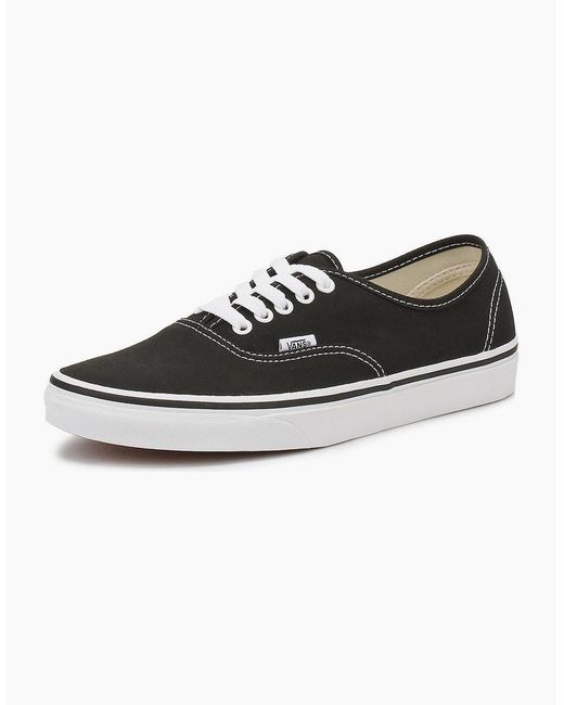 Vans Black Authentic Canvas Trainers