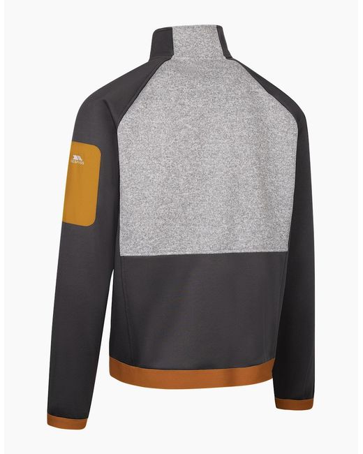 Trespass Gray At300 Foxearth Full Zip Fleece Jacket for men