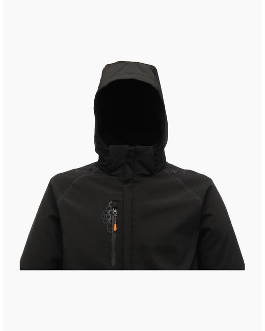 Regatta Black X-Pro Repeller Softshell Jacket (Water Repellent) for men
