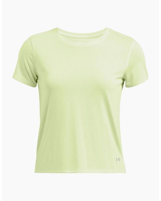 Under Armour Yellow Armour Ua Launch Elite Short Sleeve