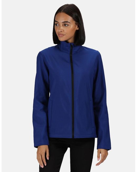 Regatta Blue Professional /Ladies Printable Soft Shell Jacket