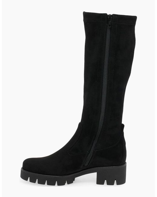 Gabor Black Baku Knee High Boots