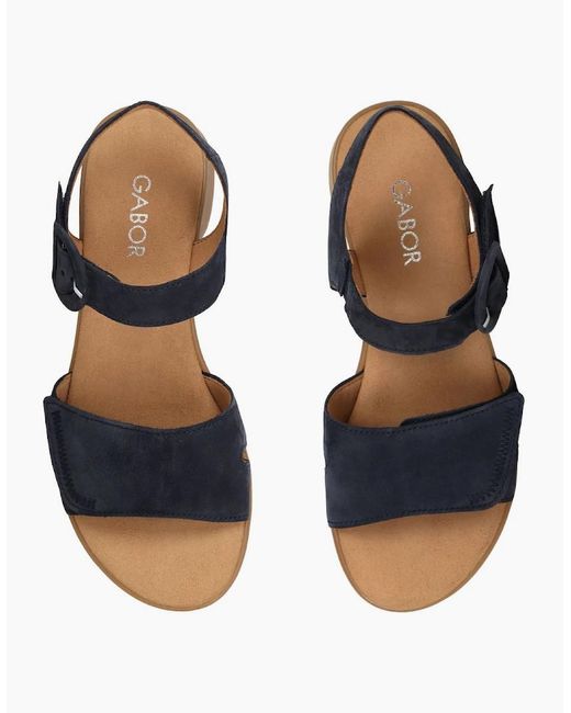 Gabor Blue Yang Sandals