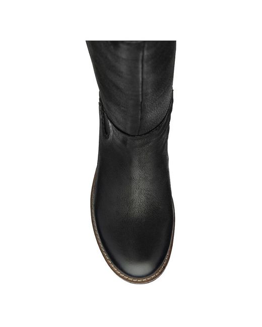 Ravel Black Forth Knee High Boots
