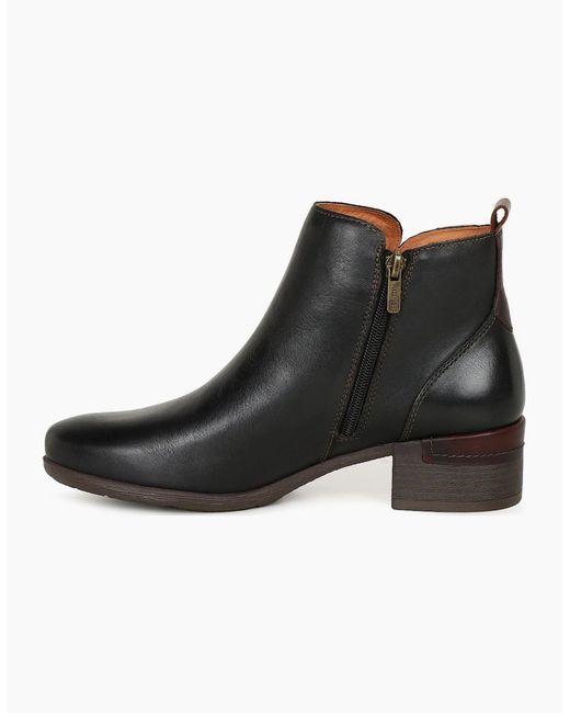 Pikolinos Black Murtha Ankle Boots