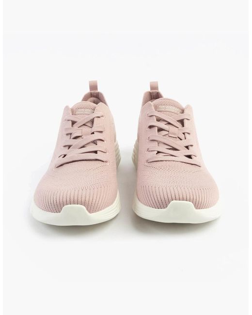 Skechers Pink 117591/Blsh Bobs Bflex Lo-Graceful Stride Trainers Blush