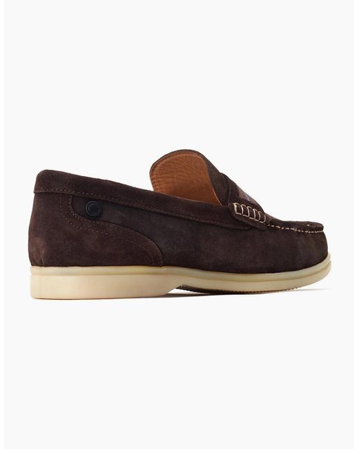Base London Brown Drum Loafer for men