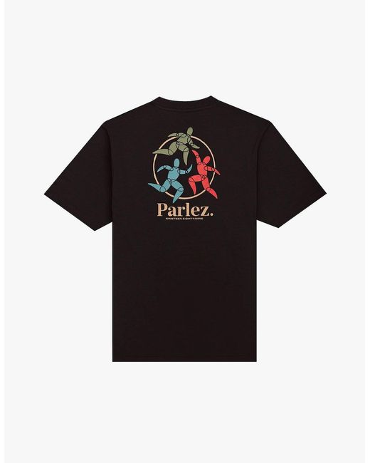 Parlez Black Corpora T-Shirt for men