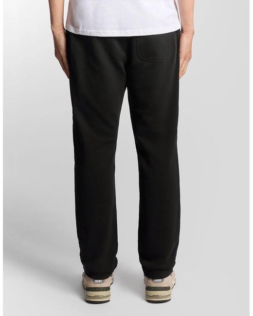 Lyle & Scott White Straight Leg Cotton Jogger for men