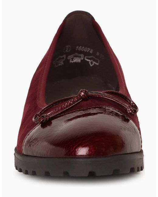 Gabor Red Temptation Casual Shoes
