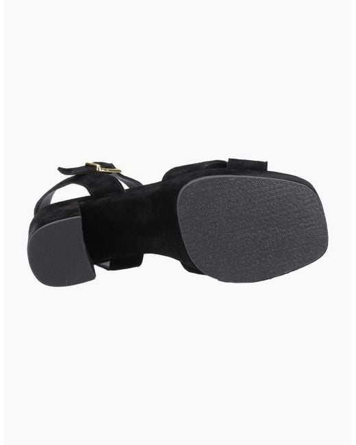 Hush Puppies Black Ophelia Heeled Sandals