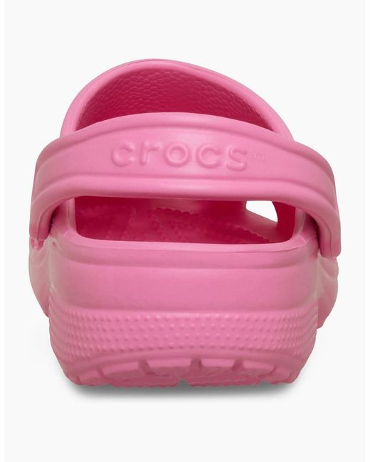 CROCSTM Pink Classic Clog Thermoplastic Powder Clogs