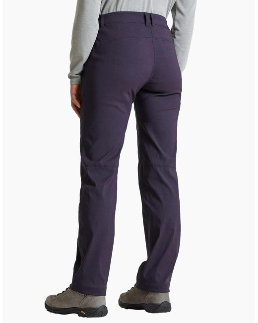 Craghoppers Blue Ladies Kiwi Pro Stretch Trousers