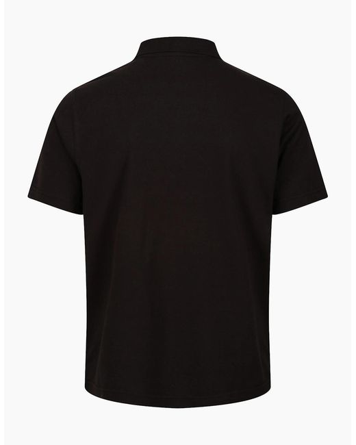 Regatta Black Professional Short-Sleeved Polo Shirt for men