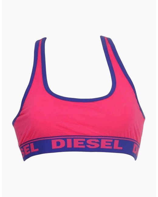 DIESEL Pink Miley Cotton Bralette