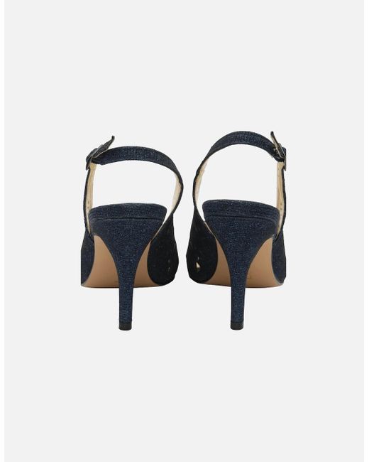 Lotus Blue Marisol Slingback Court Shoes