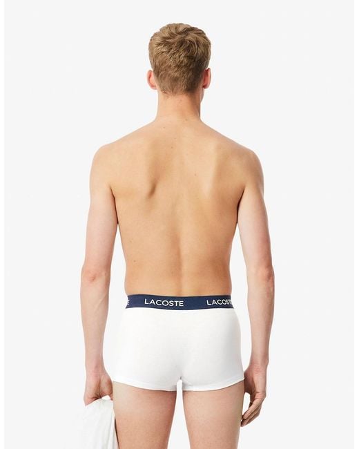 Lacoste Blue 5-Pack Trunks for men