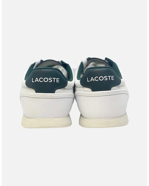 Lacoste White Menerva Sport Trainers for men