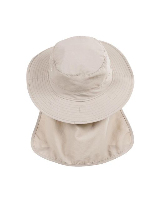 Trespass White Adults Bearing Bucket Hat With Neck Protector