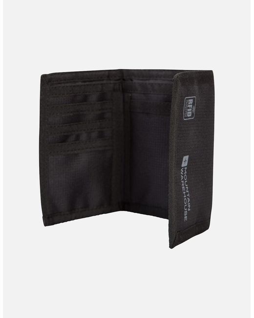 Mountain Warehouse Black Logo Rfid Blocking Wallet