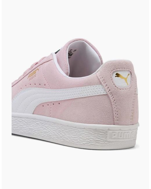 PUMA Pink Classic Suede Misty/ Trainers