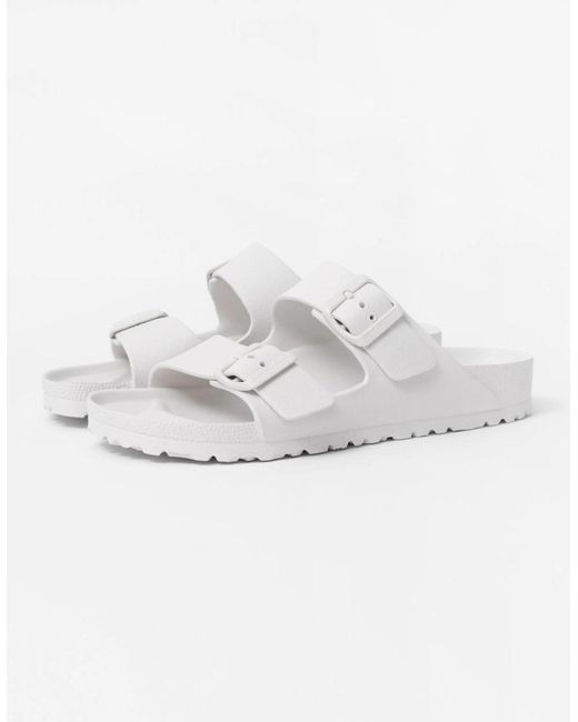 Birkenstock Arizona White Eva Sandals