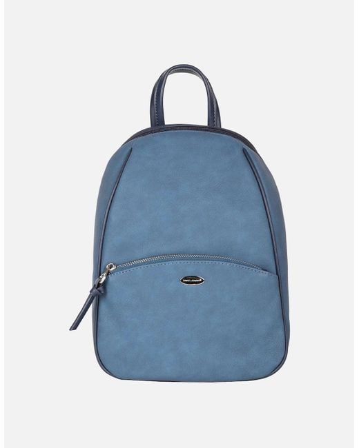 David Jones Blue Marina Backpack