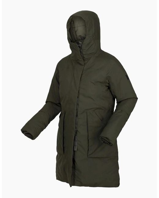 Regatta Green Ladies Yewbank Ii Waterproof Parka