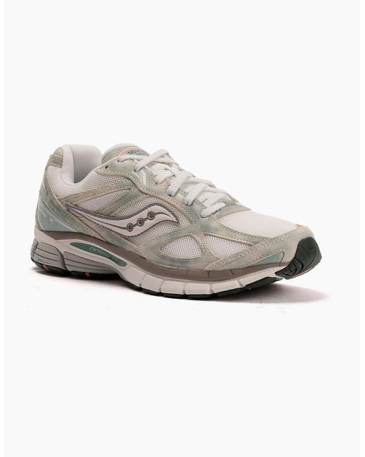 Saucony White Progrid Guide 7/Verde Trainers
