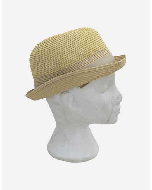 DIESEL Natural Hats Ceveryun Sombrero Ladies Summer Beach Holiday Trilby Hat
